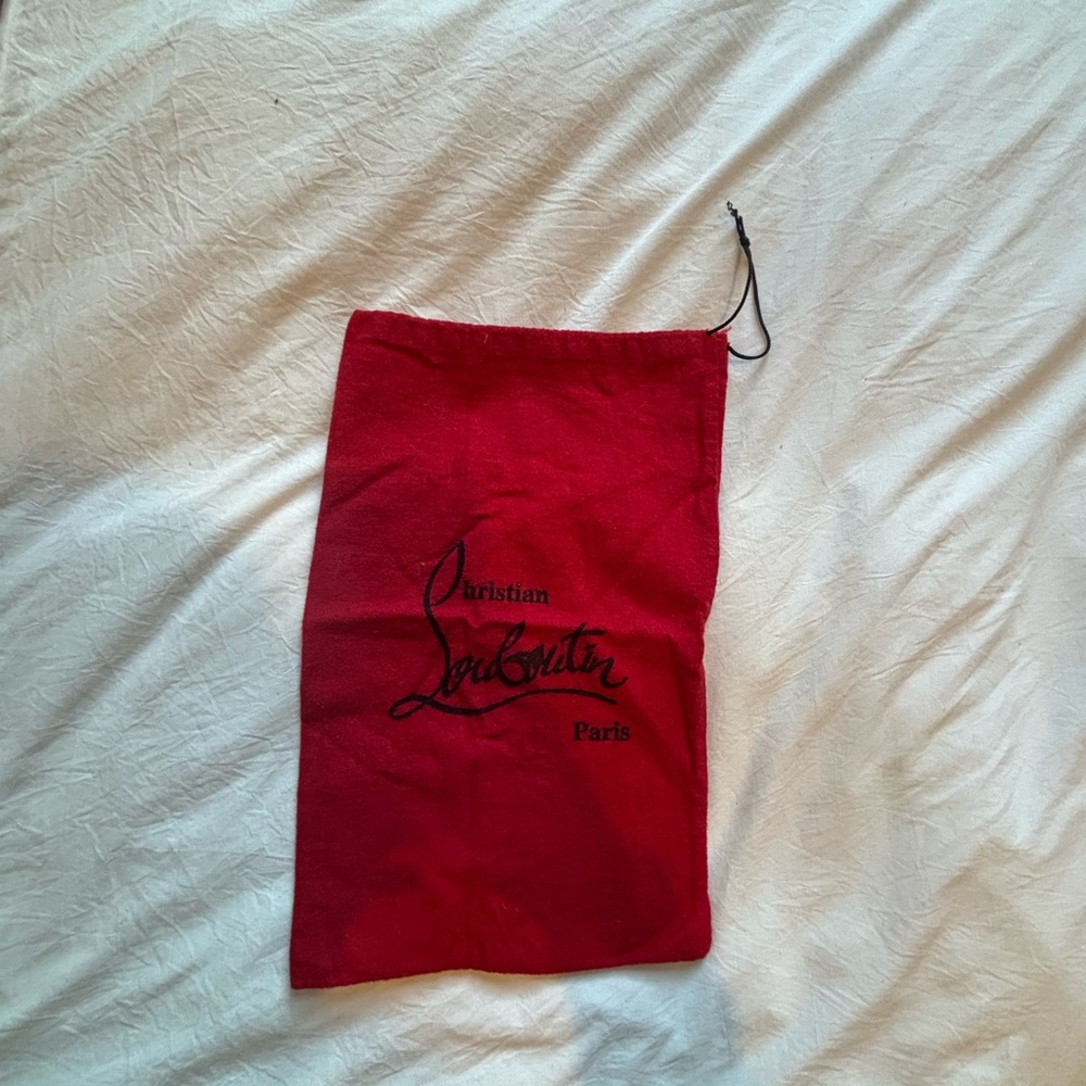 Christian Louboutin Red Logo Dust Bag